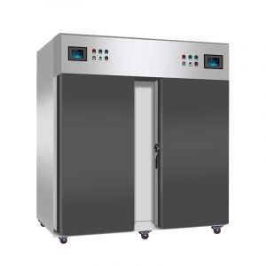 40 Trays Trolley Style Liquid Nitrogen Cabinet