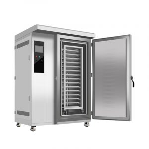 20 Trays Trolley Style Liquid Nitrogen Cabinet
