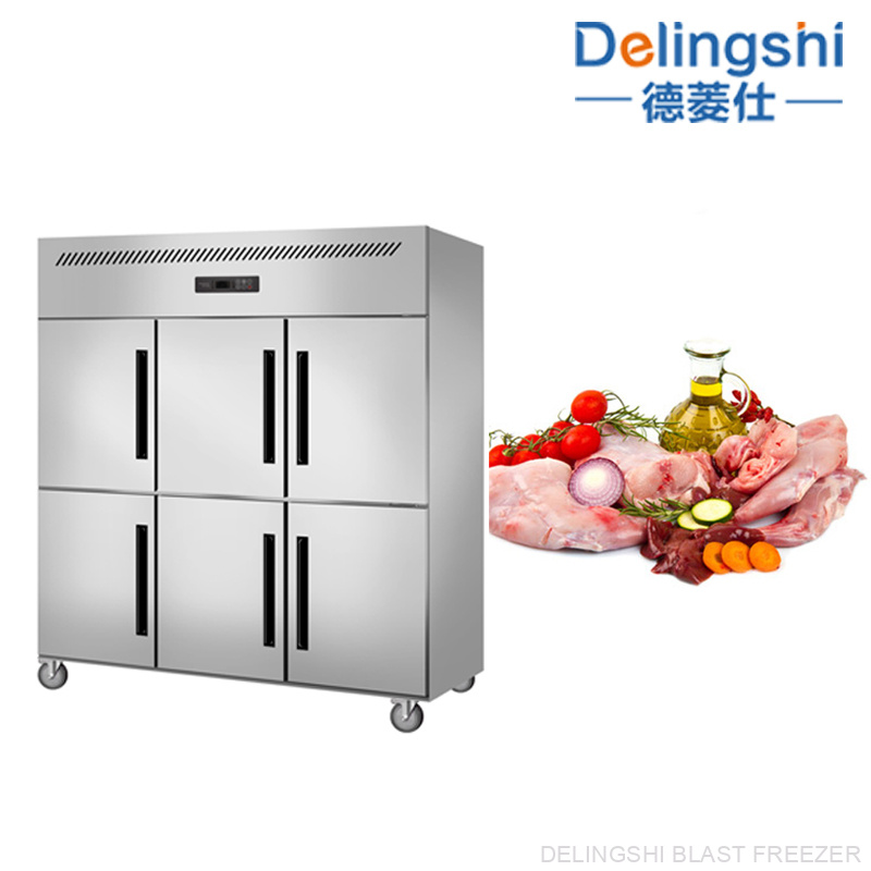 Six Door Upright Freezer